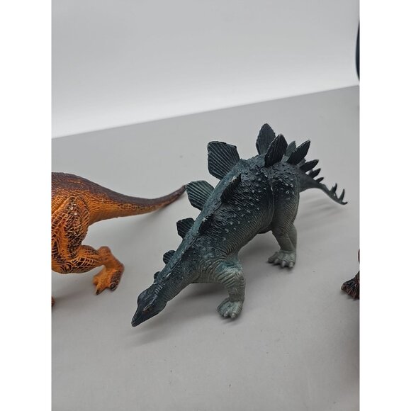 Kids Dinosaur Toy Figure Lot Animal Model Jurassic Set Of Dinosaurs - Picture 4 of 8